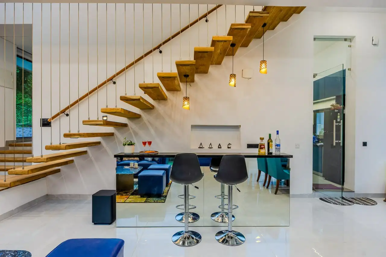 Bar counter, Glass Villa