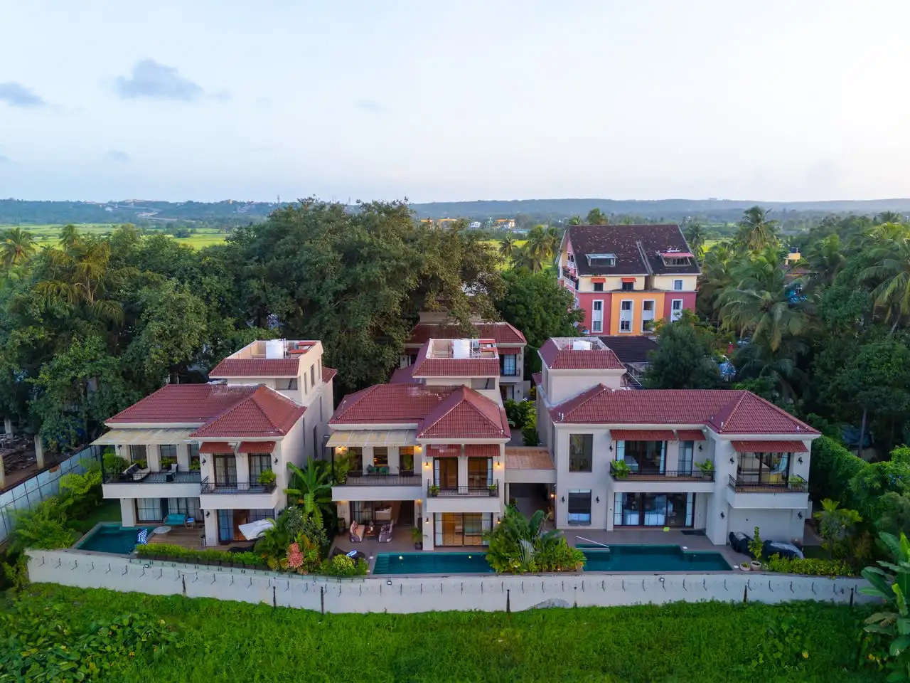 Aerial view, Banyan Bliss 2