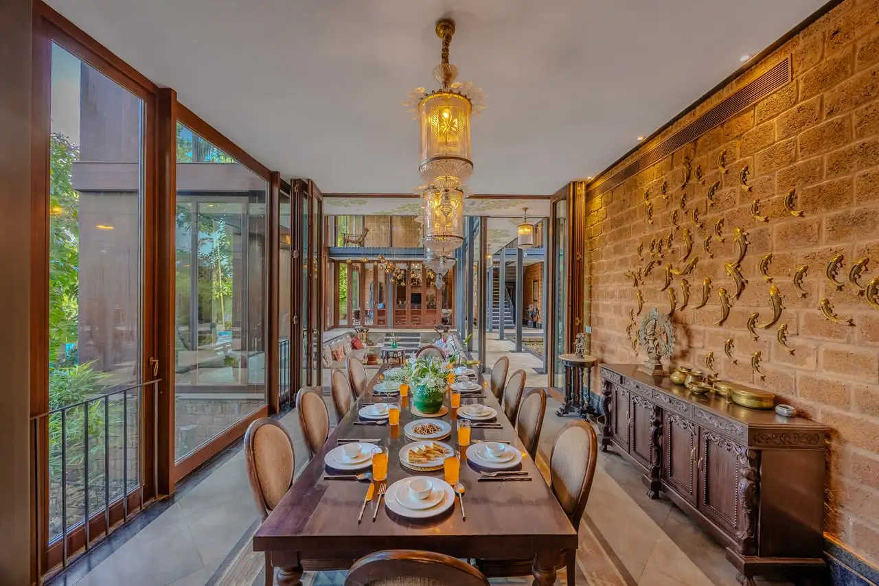 Dining hall, El Glass Villa