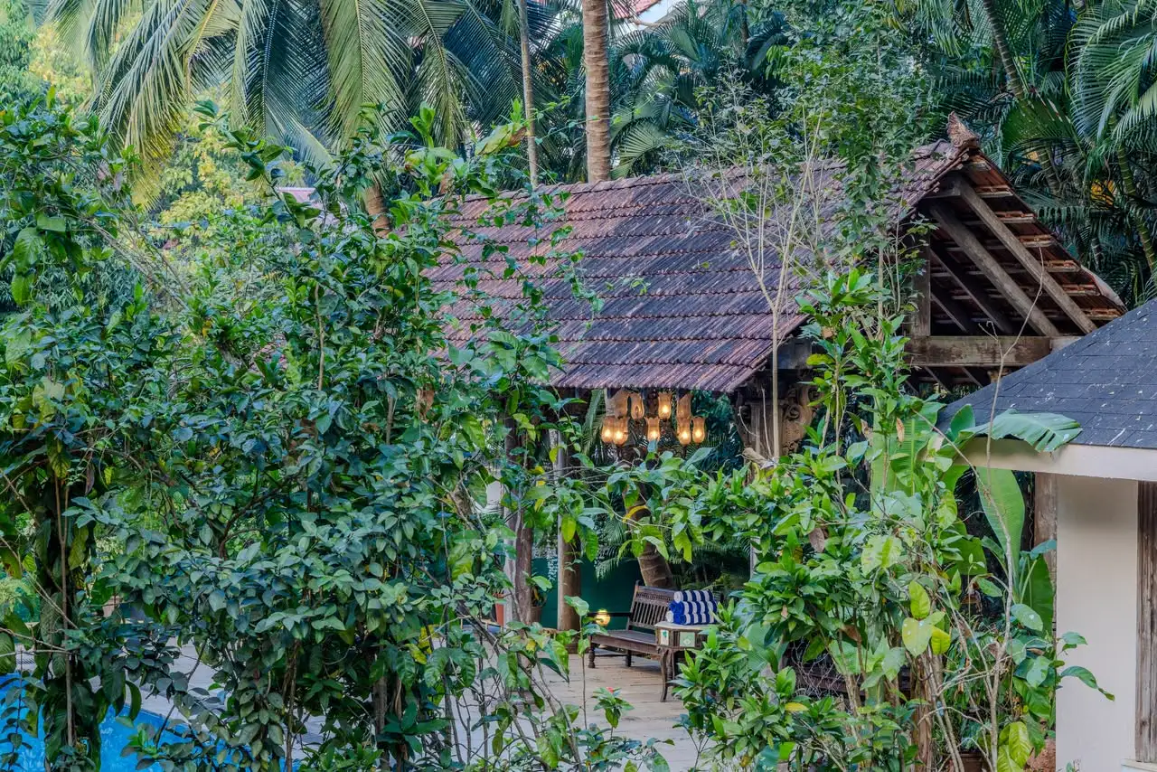 Garden pavilion, Solitaire Old Goa